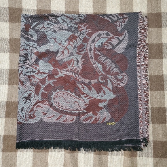 Fendi Accessories - Fendi Blanket Scarf